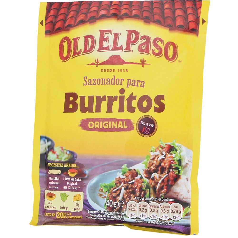  - Tempero Old El Paso Burritos 40 g (1)