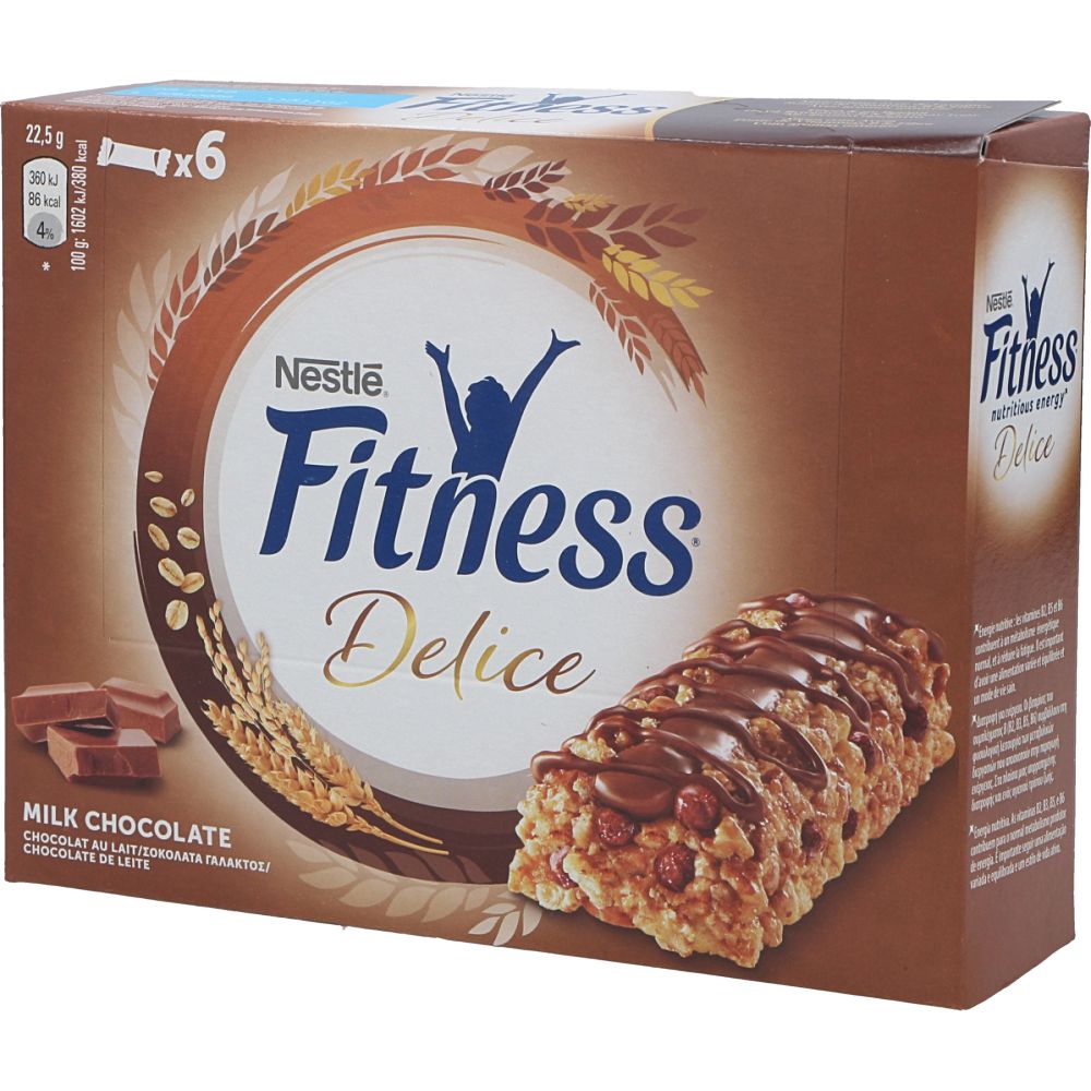  - Nestlé Fitness Chocolate Cereal Bar 6 x 22.5 g (1)