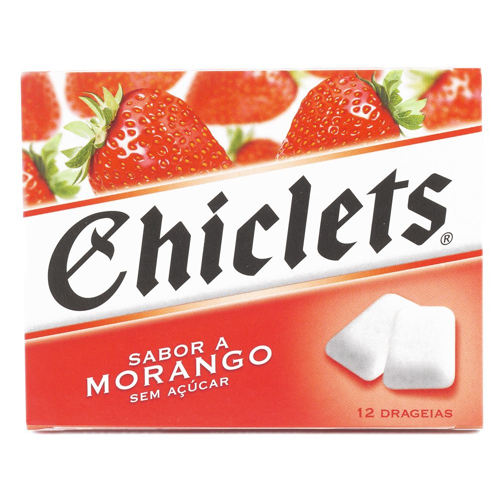  - Chiclets Strawberry Chewing Gum 16.5 g (1)