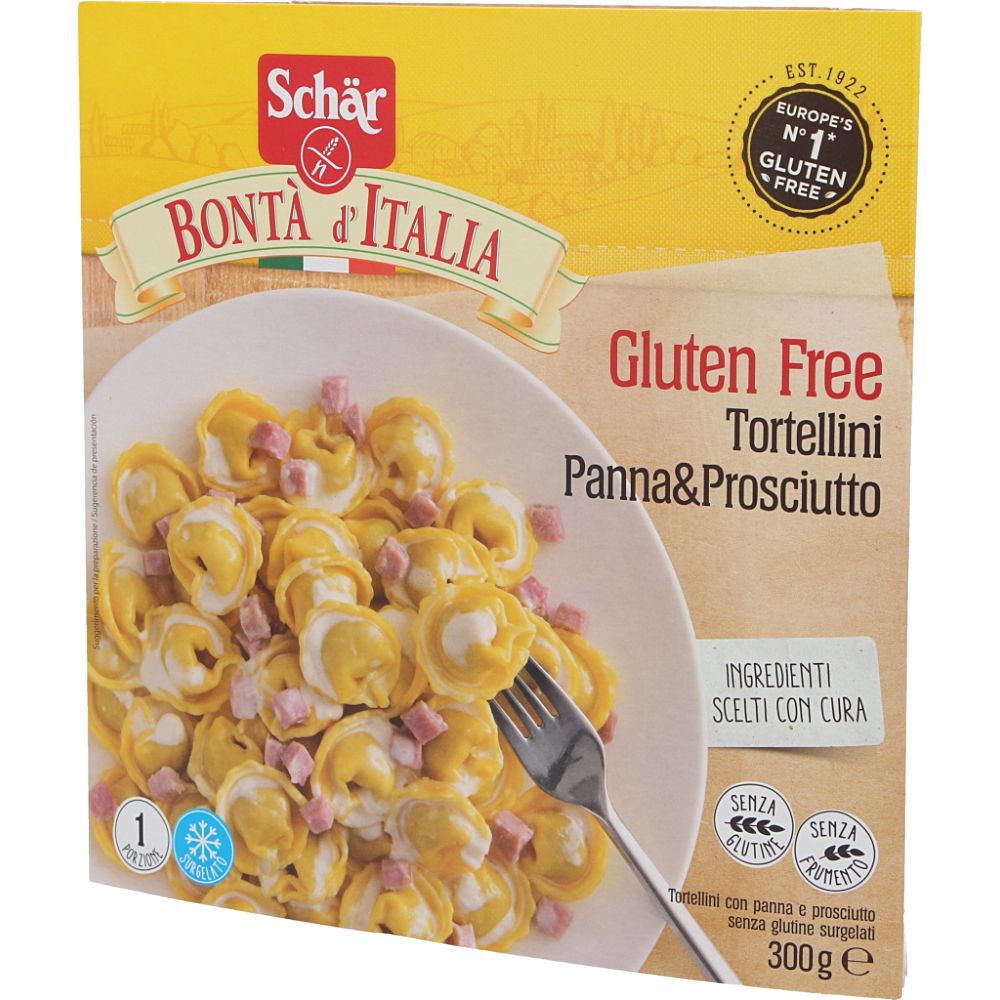  - Schär Gluten Free Cream & Prosciutto Tortellini Ready Meal 300g (1)