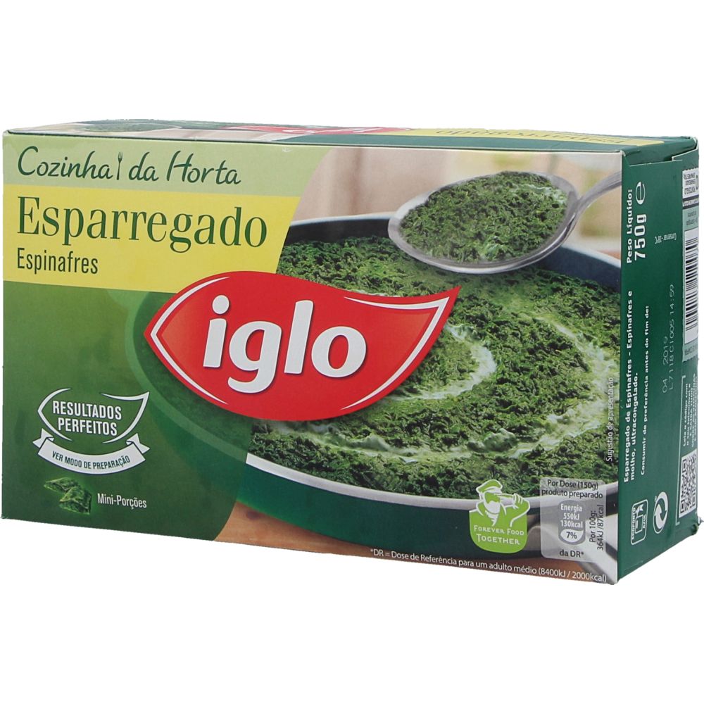  - Iglo Creamed Spinach 750 g (1)