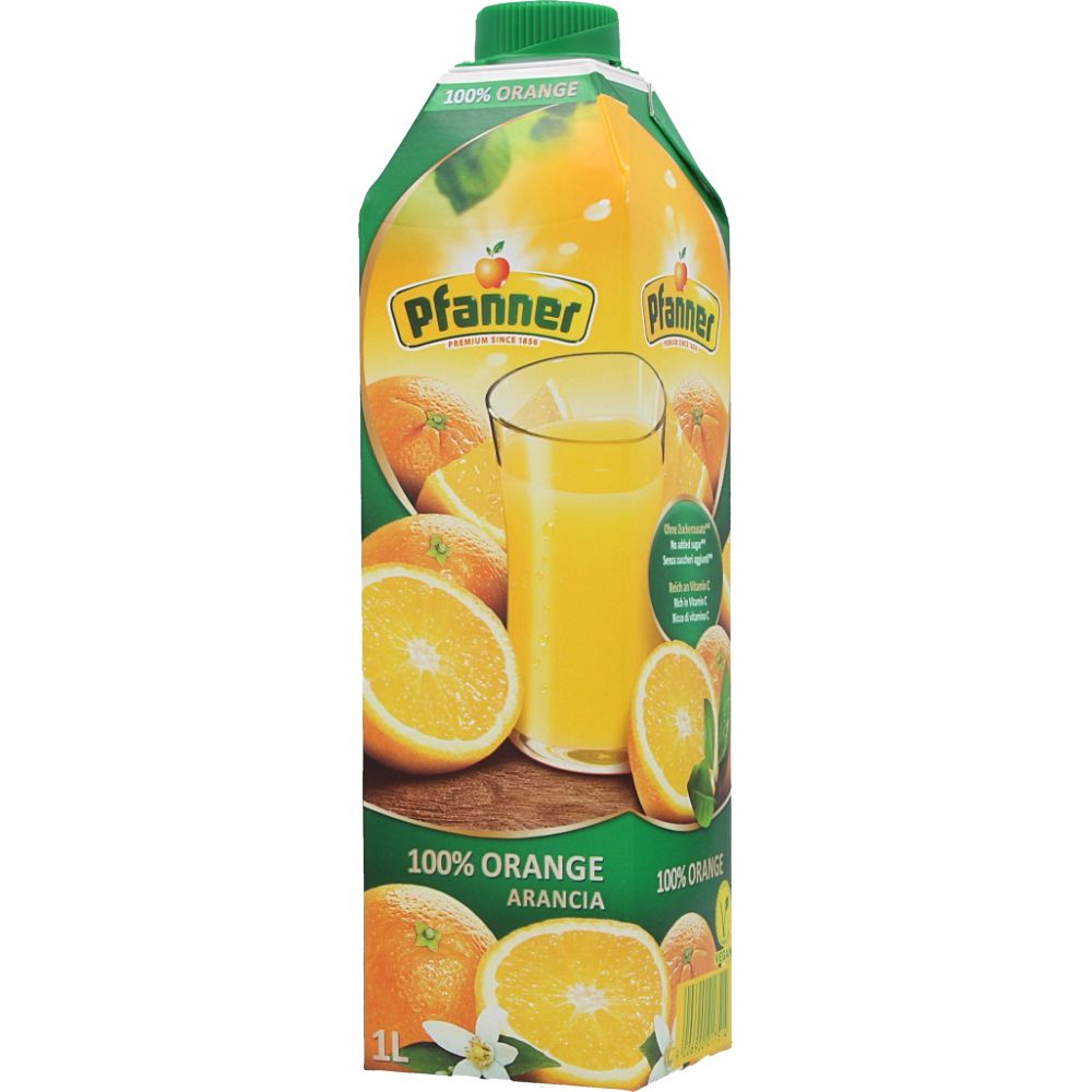  - Pfanner Orange Juice 100 % 1L (1)