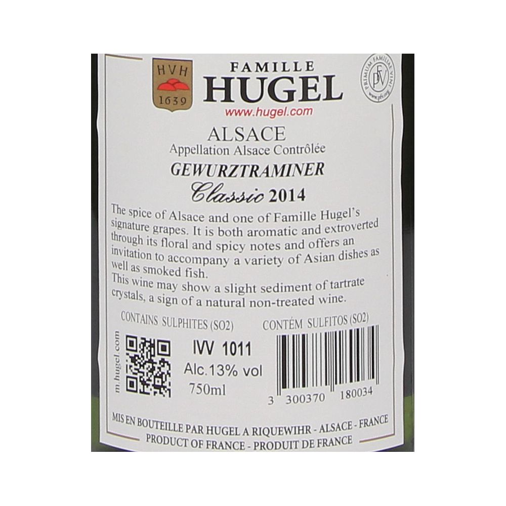  - Vinho Branco Hugel Gewurztraminer 75cl (2)