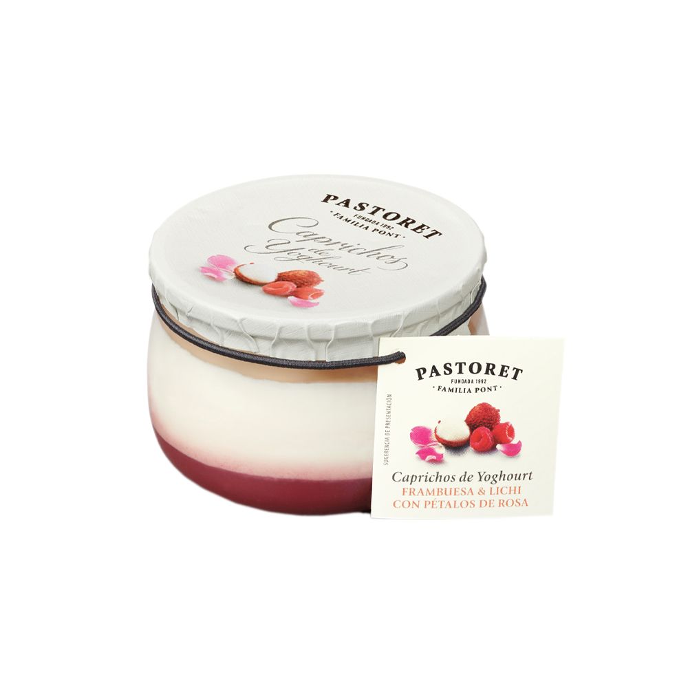  - Pastoret Raspberry & Lychee w/ Rose Petals Yoghurt 150g (1)