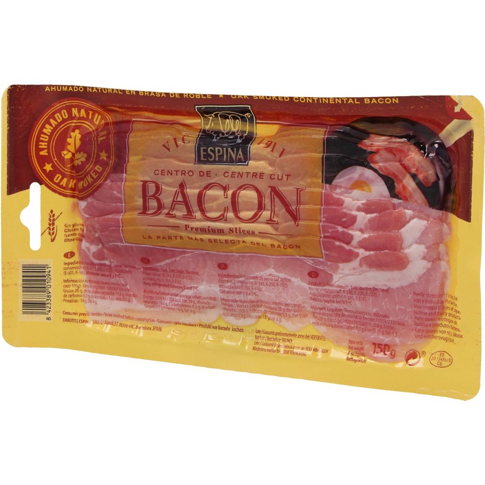  - Espina Smoked Bacon Slices 150g