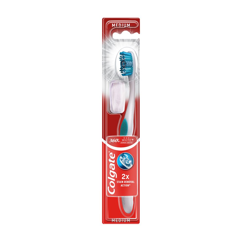  - Colgate 360 Expert White Medium Toothbrush pc (1)