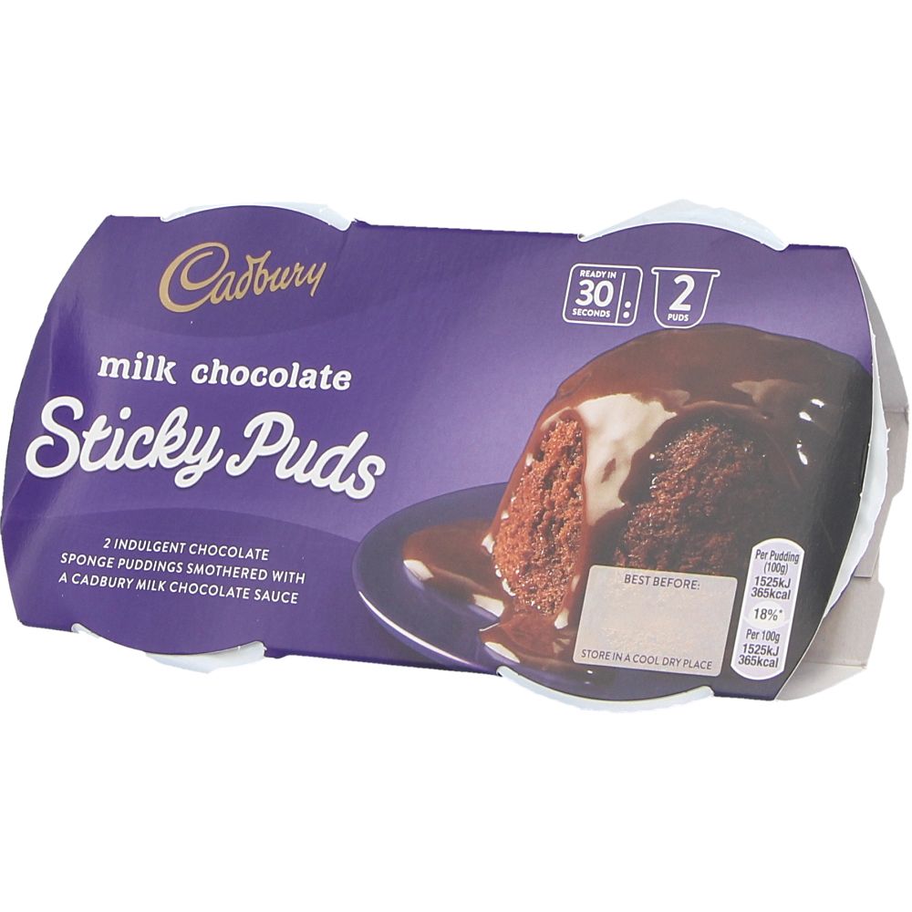  - Cadbury Steamed Chocolate Pudding 2 pc 190g (1)