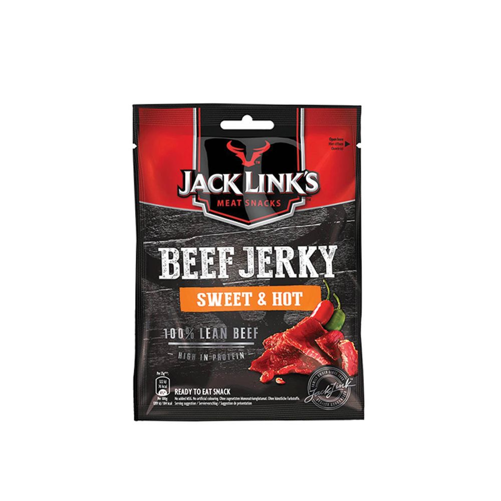  - Jack Links Sweet & Hot Beef Jerky Snack 25 g (1)