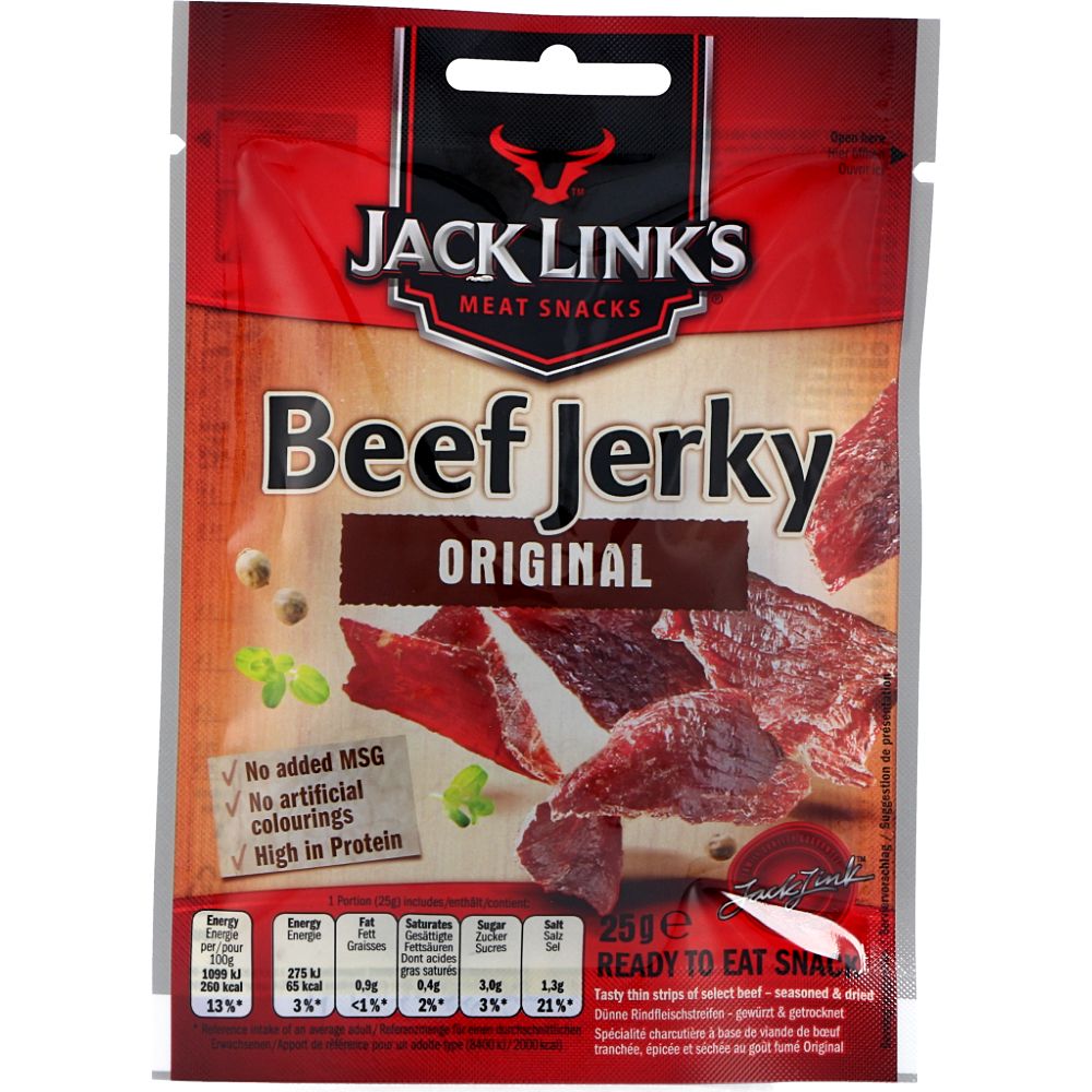  - Aperitivo Jack Links Beef Jerky Original 25g (1)
