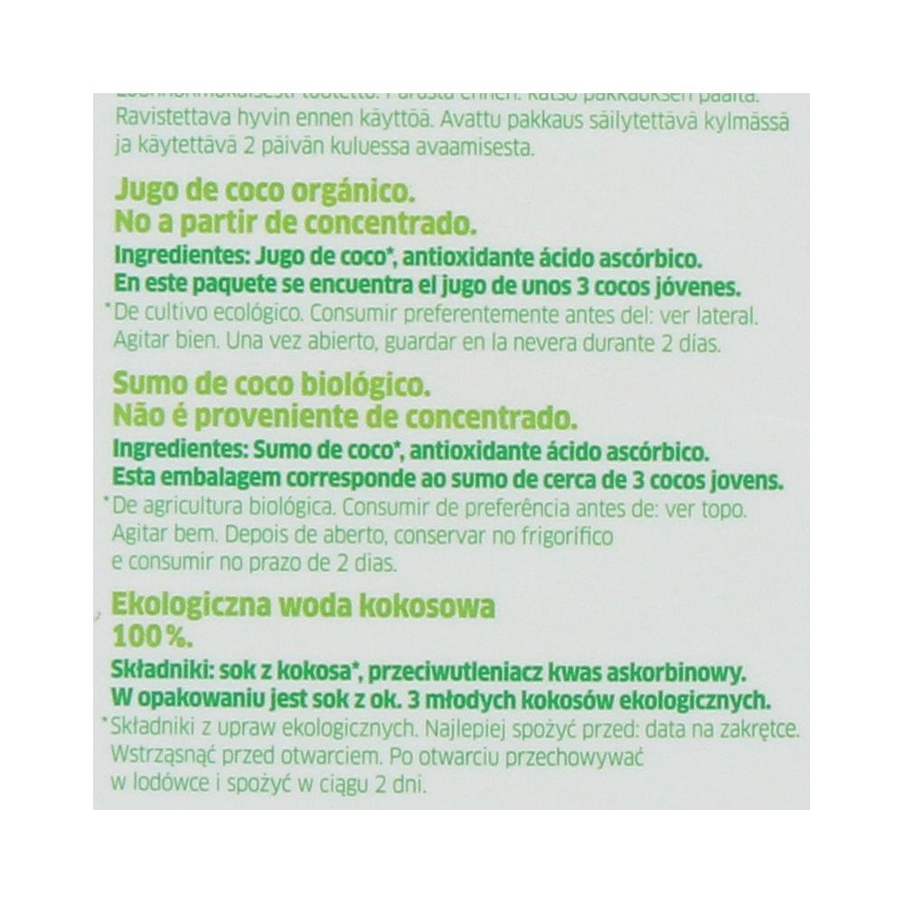  - Dr. António Martins Organic Coconut Water 1L (3)