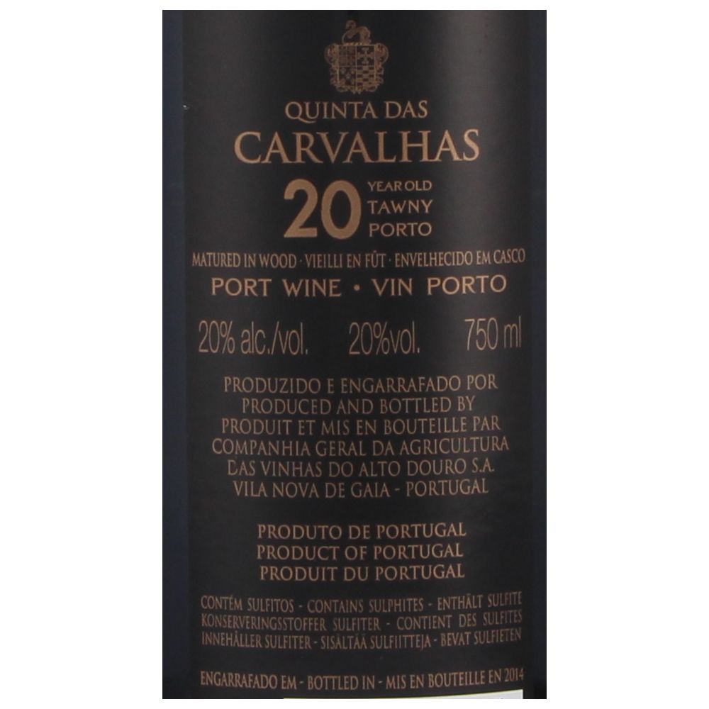  - Quinta das Carvalhas Port Wine 20 Years Old 75cl (2)