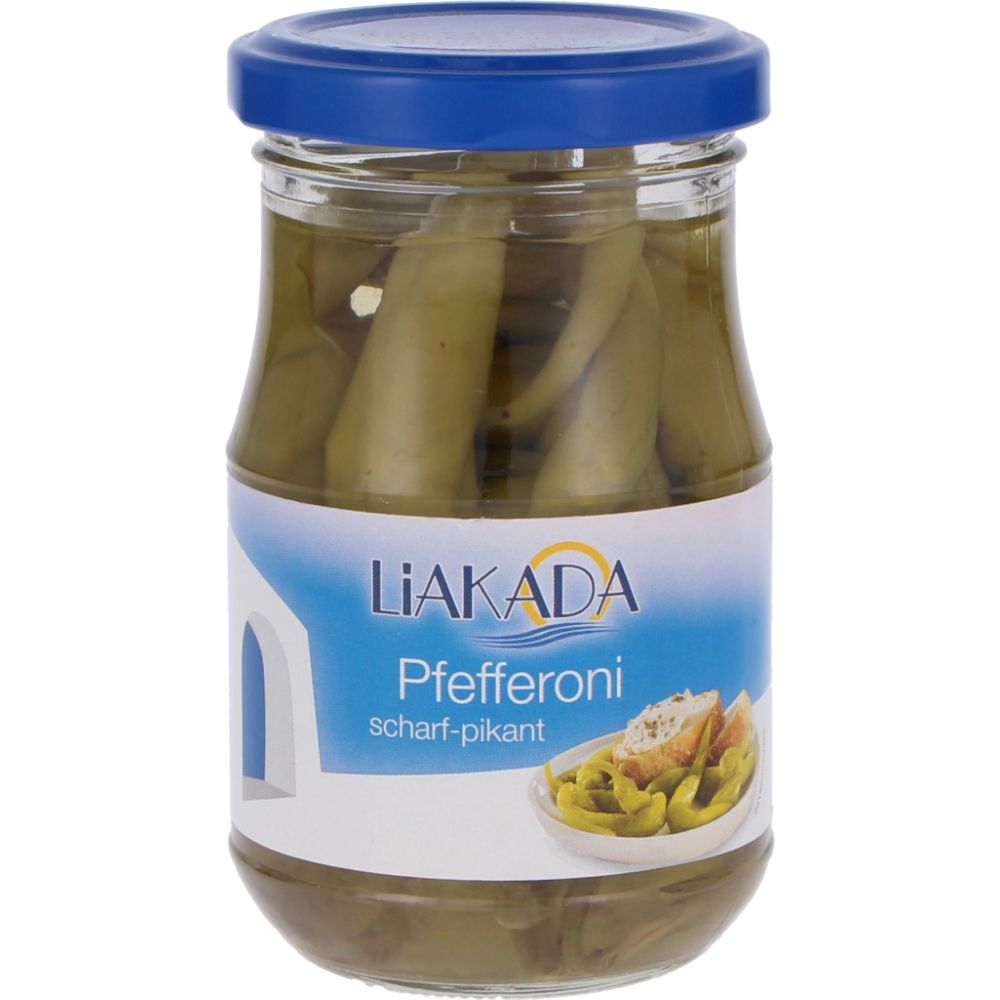  - Liakada Hot & Spicy Green Chillies 170g (1)