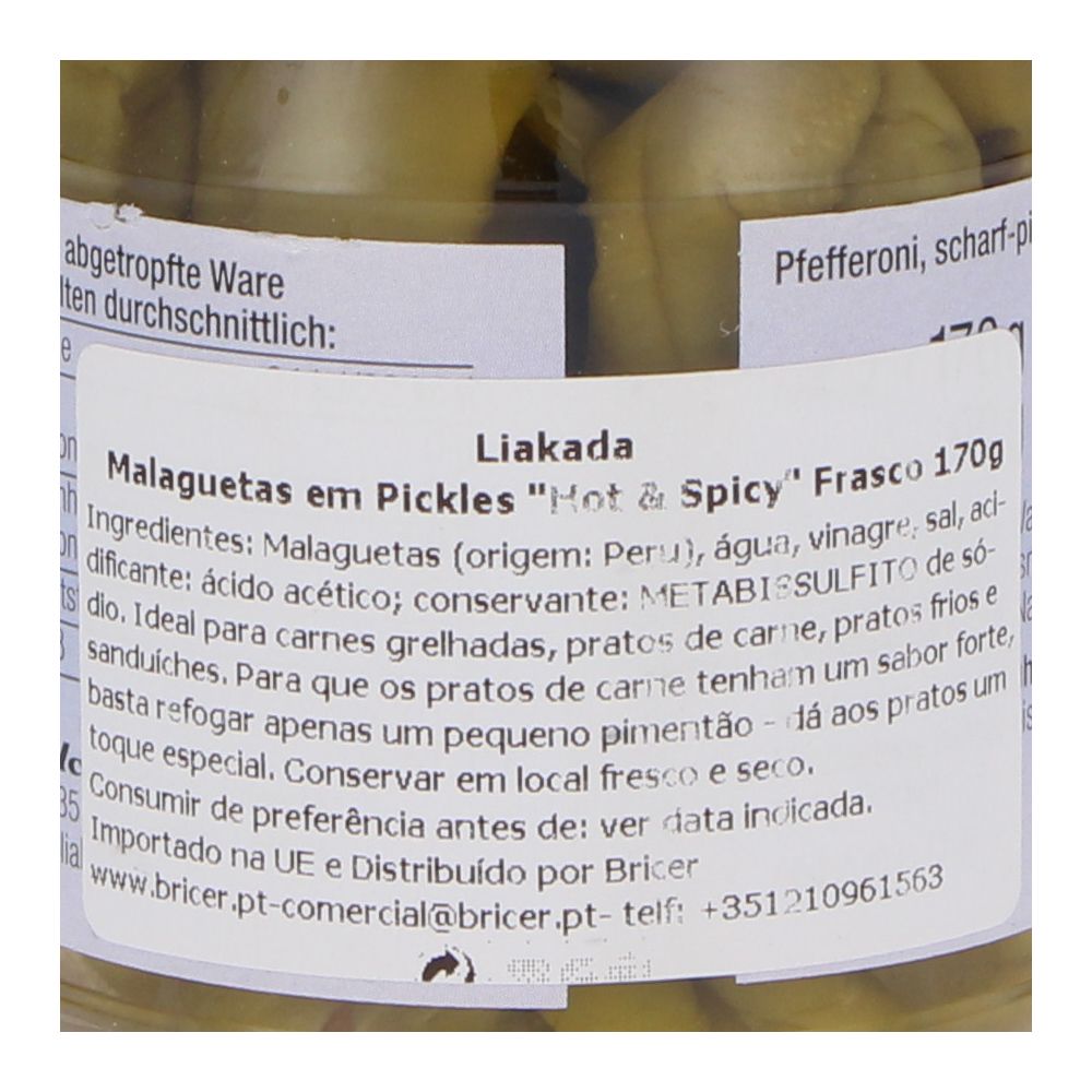  - Liakada Hot & Spicy Green Chillies 170g (2)