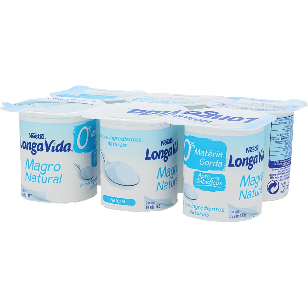  - Longa Vida Natural Yoghurt 6 x 120g (1)