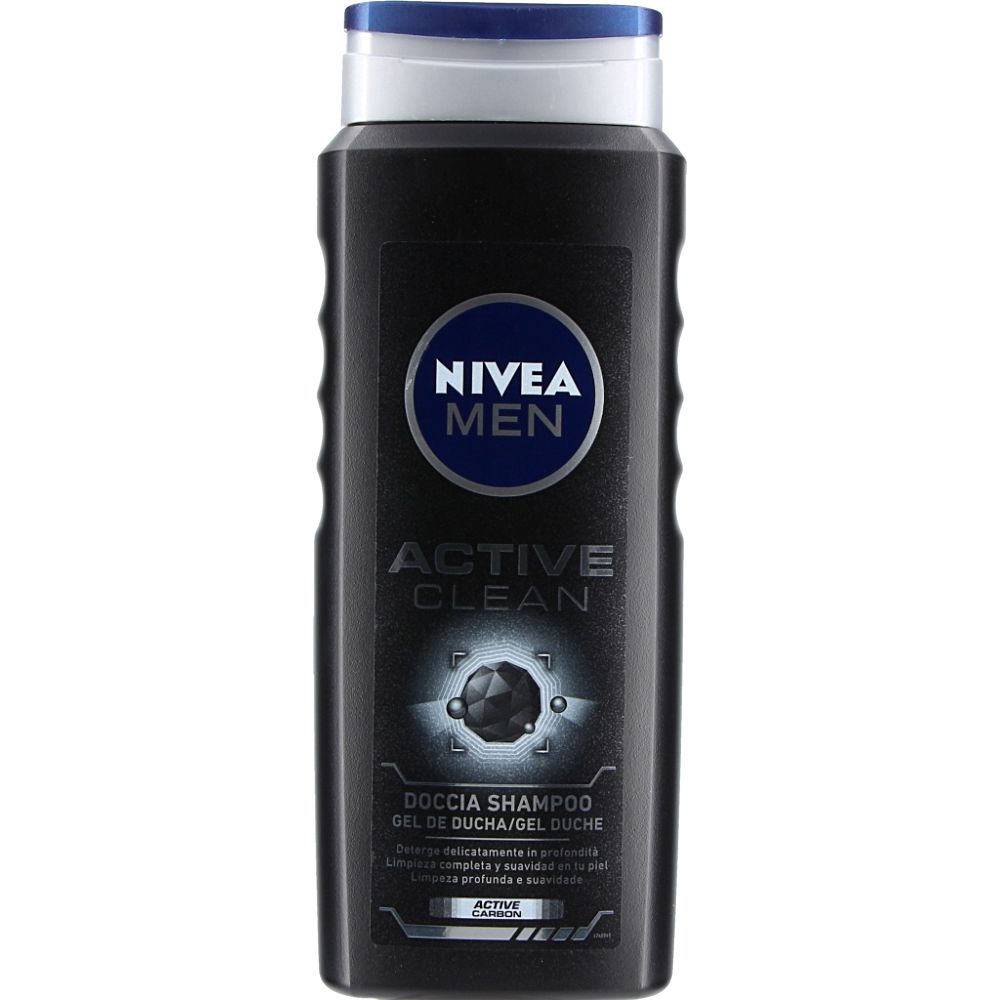  - Nivea Men Active Clean Shower Gel 500 ml (1)