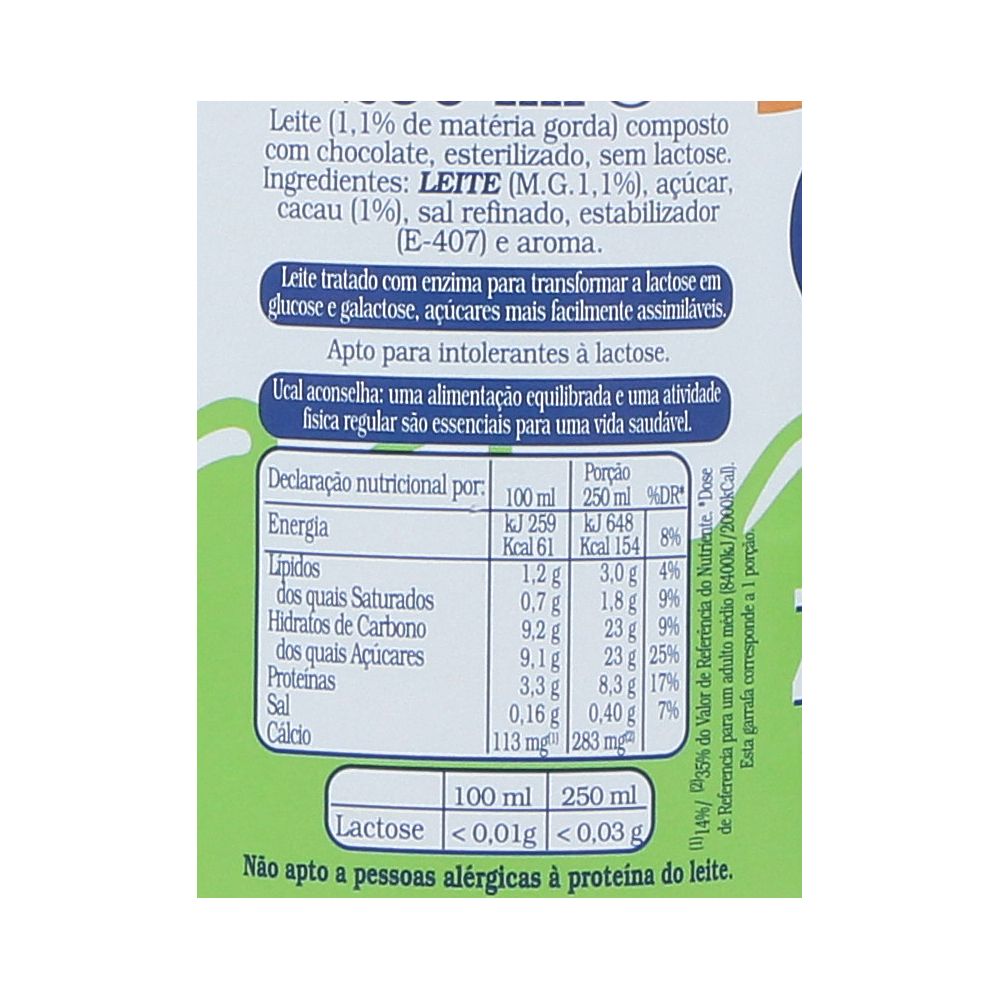  - Leite Ucal Zero Lactose Chocolate 250 mL (2)