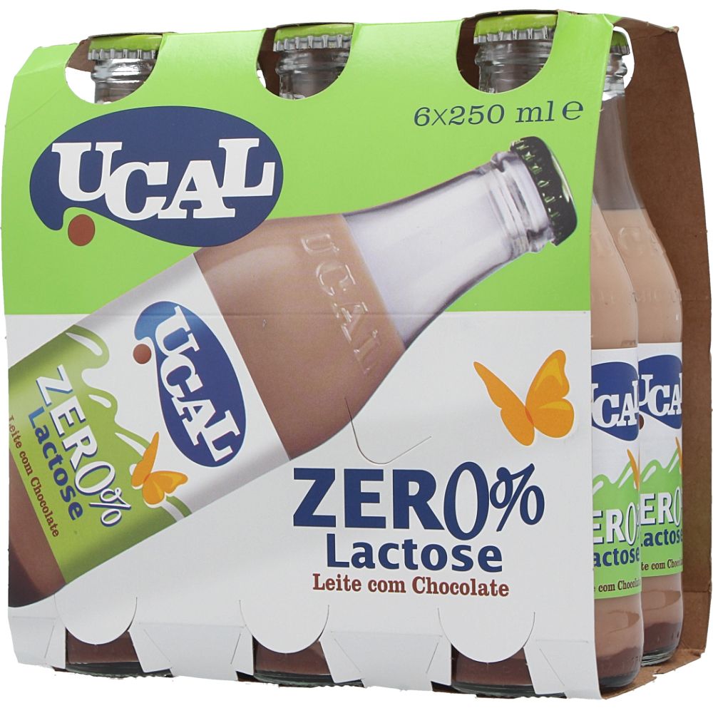  - Leite Ucal Zero Lactose Chocolate 6 x 250 mL (1)