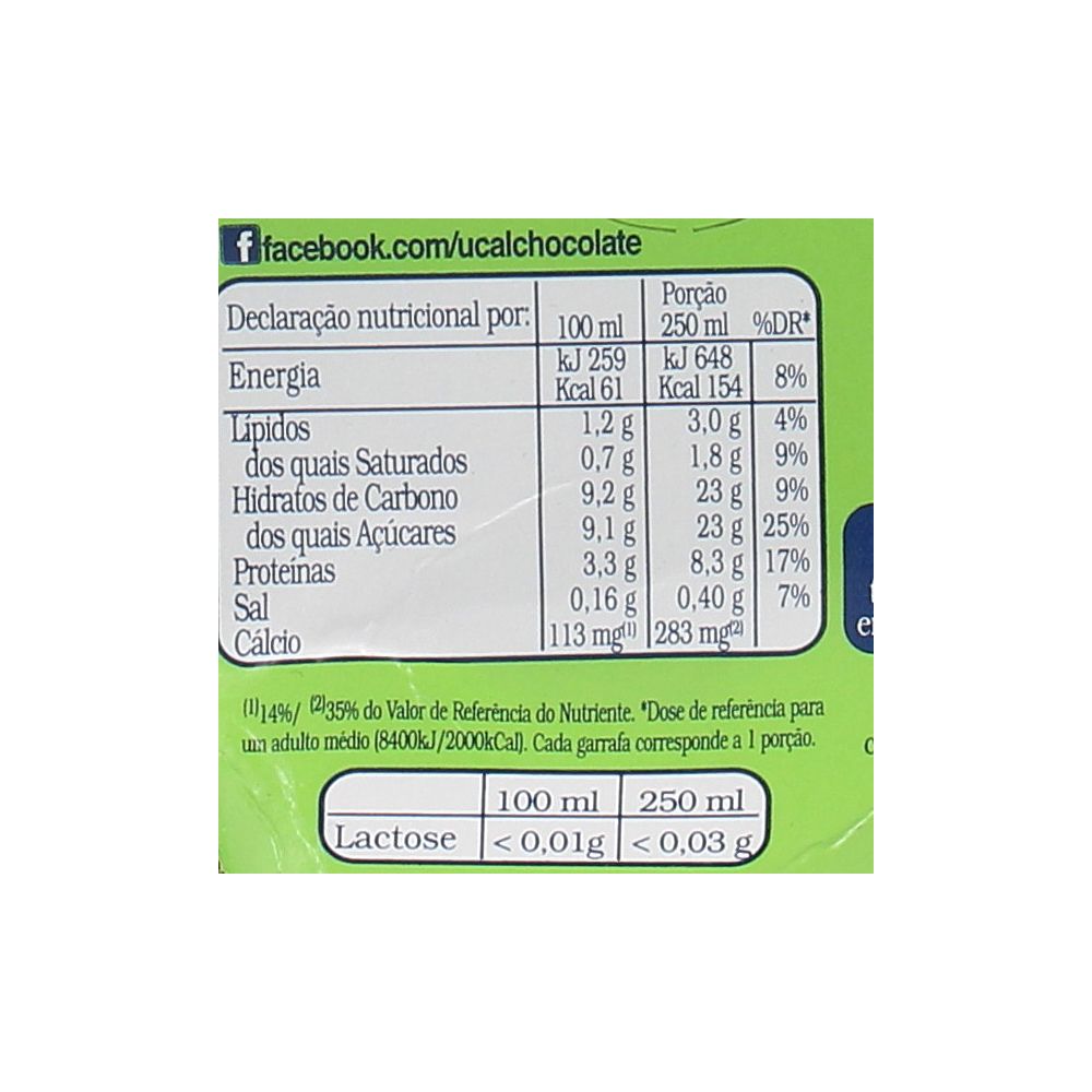  - Ucal Lactose Free Chocolate Milk 6 x 250 ml (2)