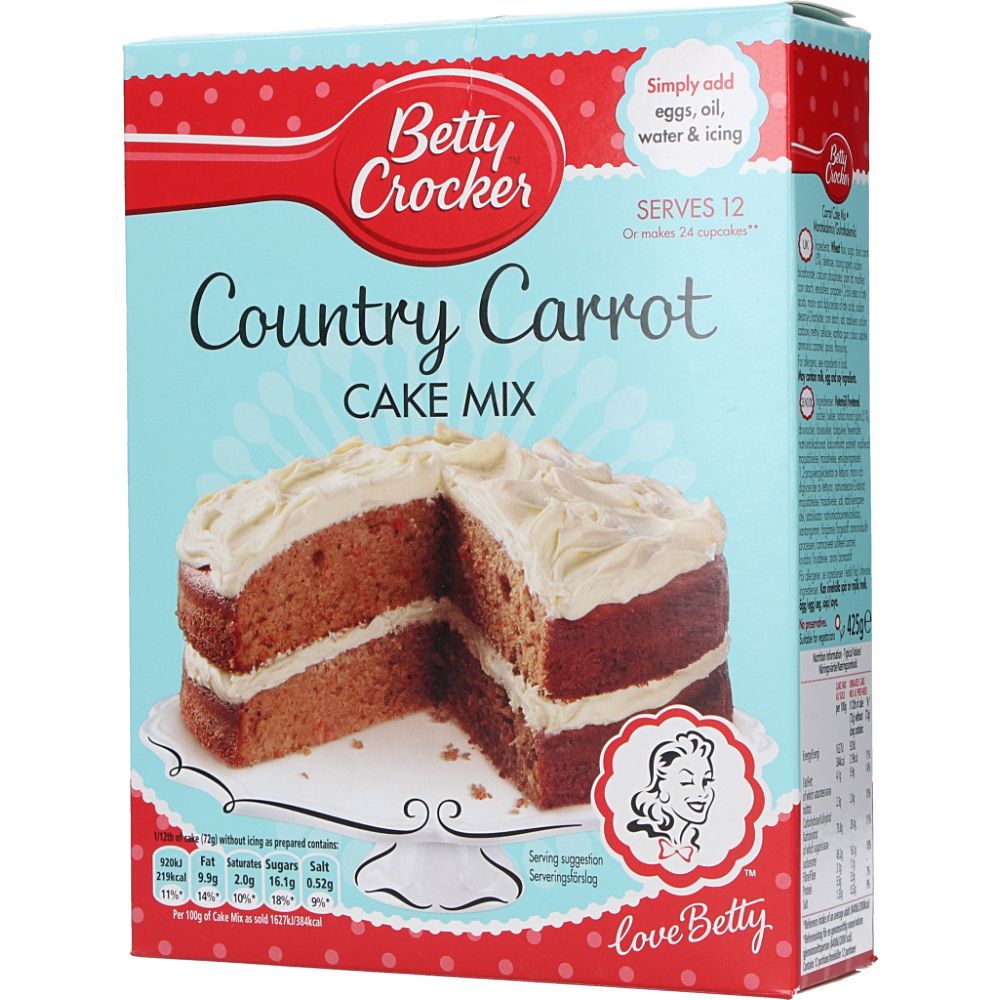  - Betty Crocker Country Carrot Cake Mix 425g (1)