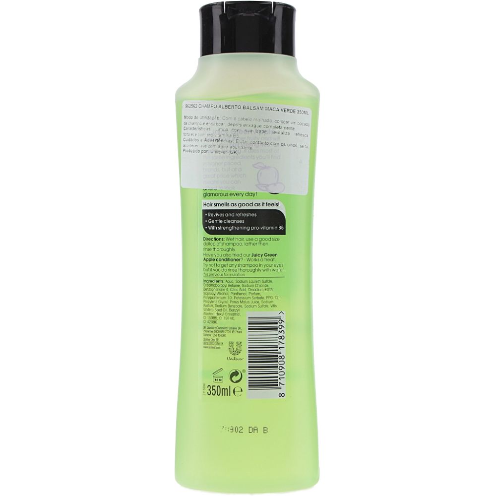  - Alberto Balsam Green Apple Shampoo 350 ml (3)