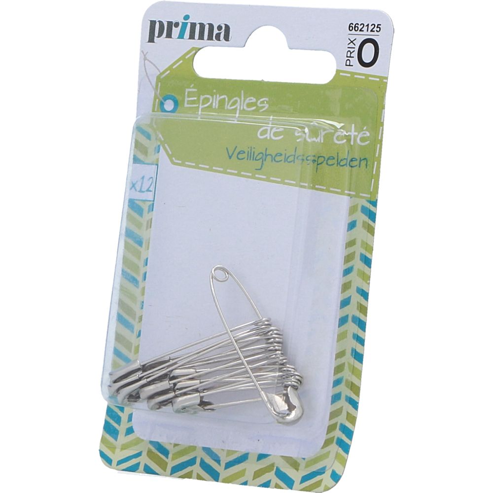  - Prime Safety Pins x12 pc (1)