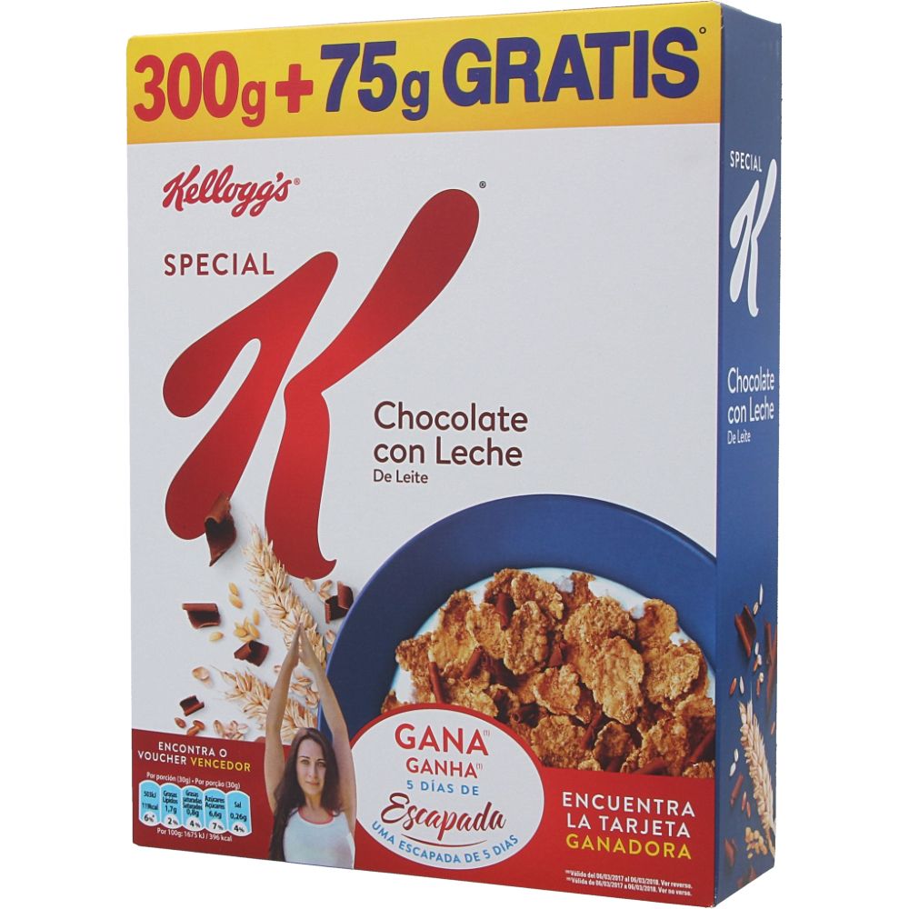  - Cereais Kellogg`s Special K Chocolate Leite 375g (1)