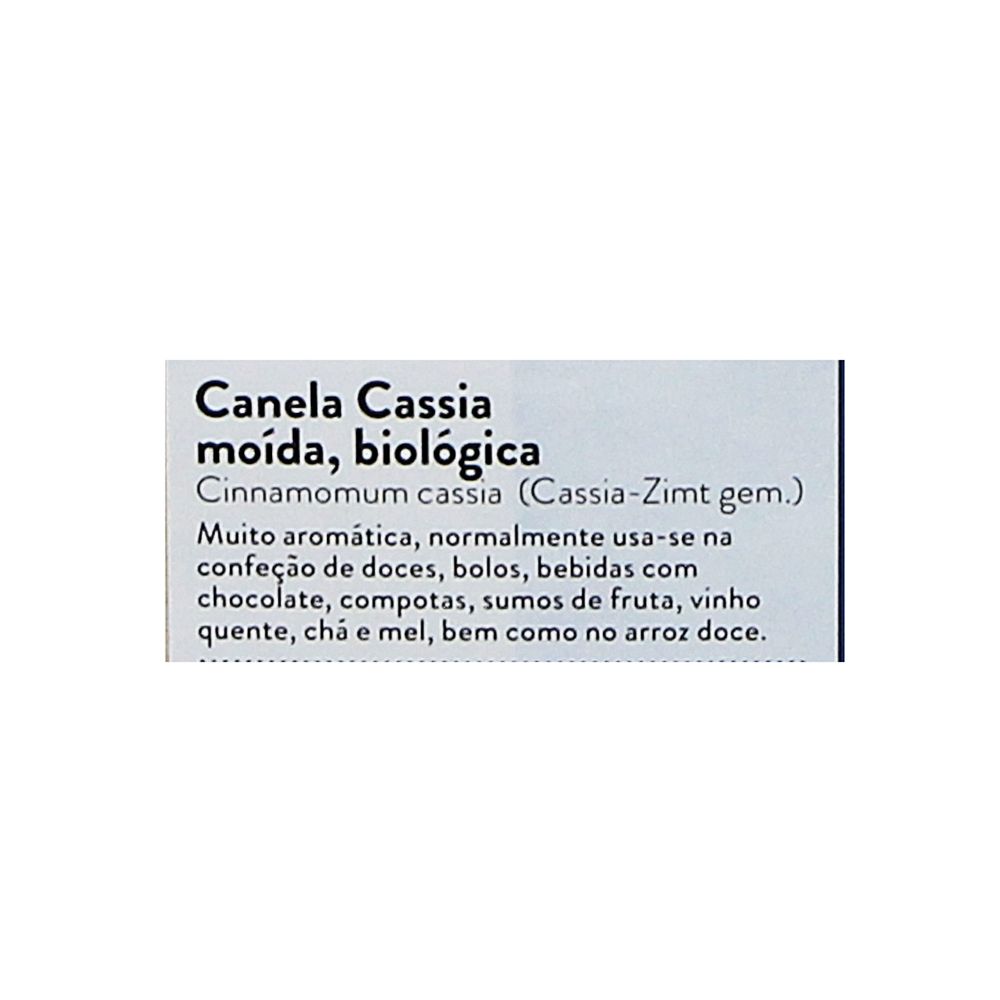  - Canela Moída Bio Sonnentor Cassia 40g (2)