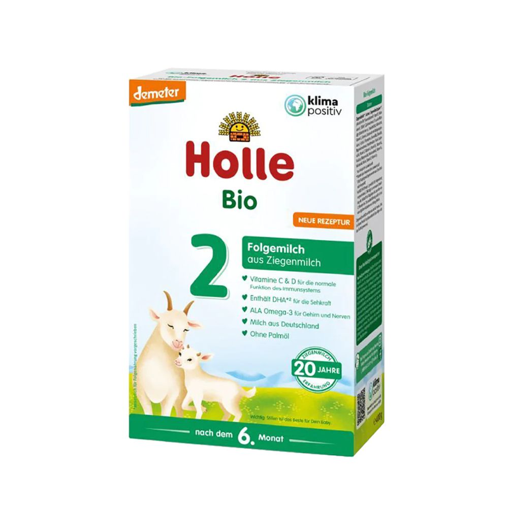  - Holle Organic Goat`s Formula Milk 6 Months 400g (1)