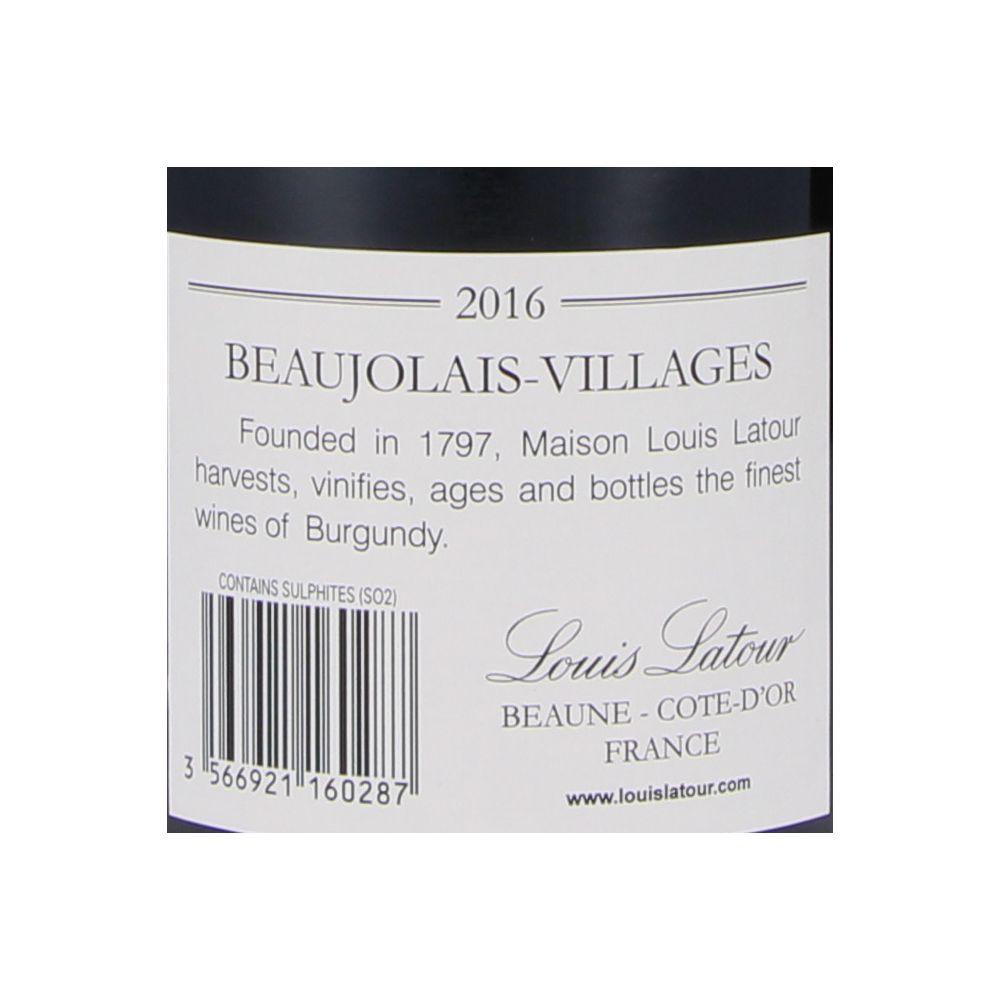  - Louis Latour Beaujolais - Villages Contrôlé Red Wine `14 75cl (2)