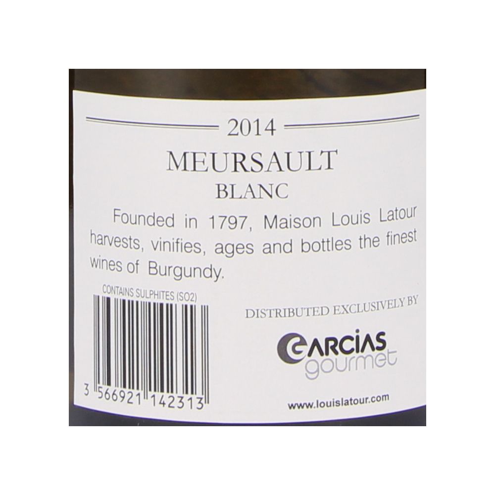  - Louis Latour Meursault White Wine 2017 75cl (2)