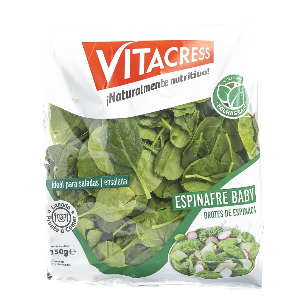  - Vitacress Baby Spinach 150g (2)