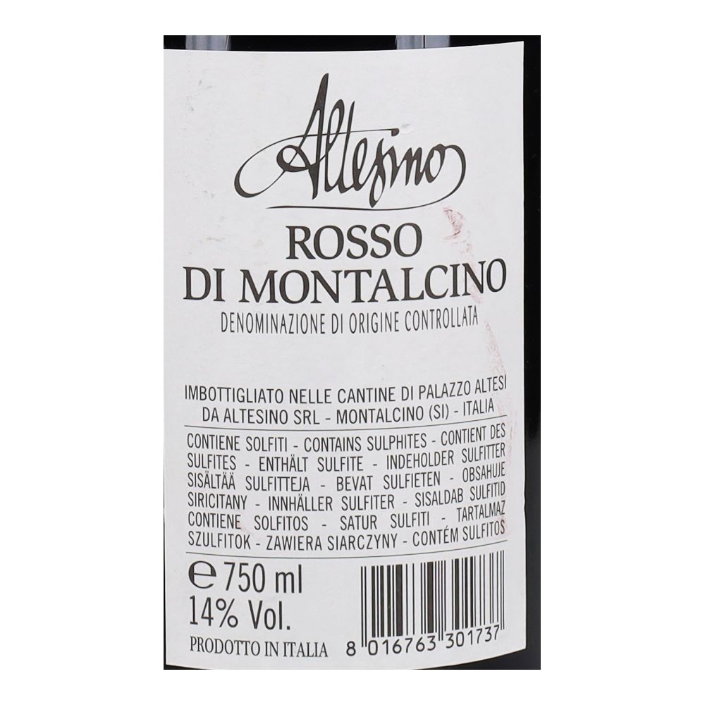  - Altesino Rooso Di Montalcinco Red Wine `15 75cl (2)