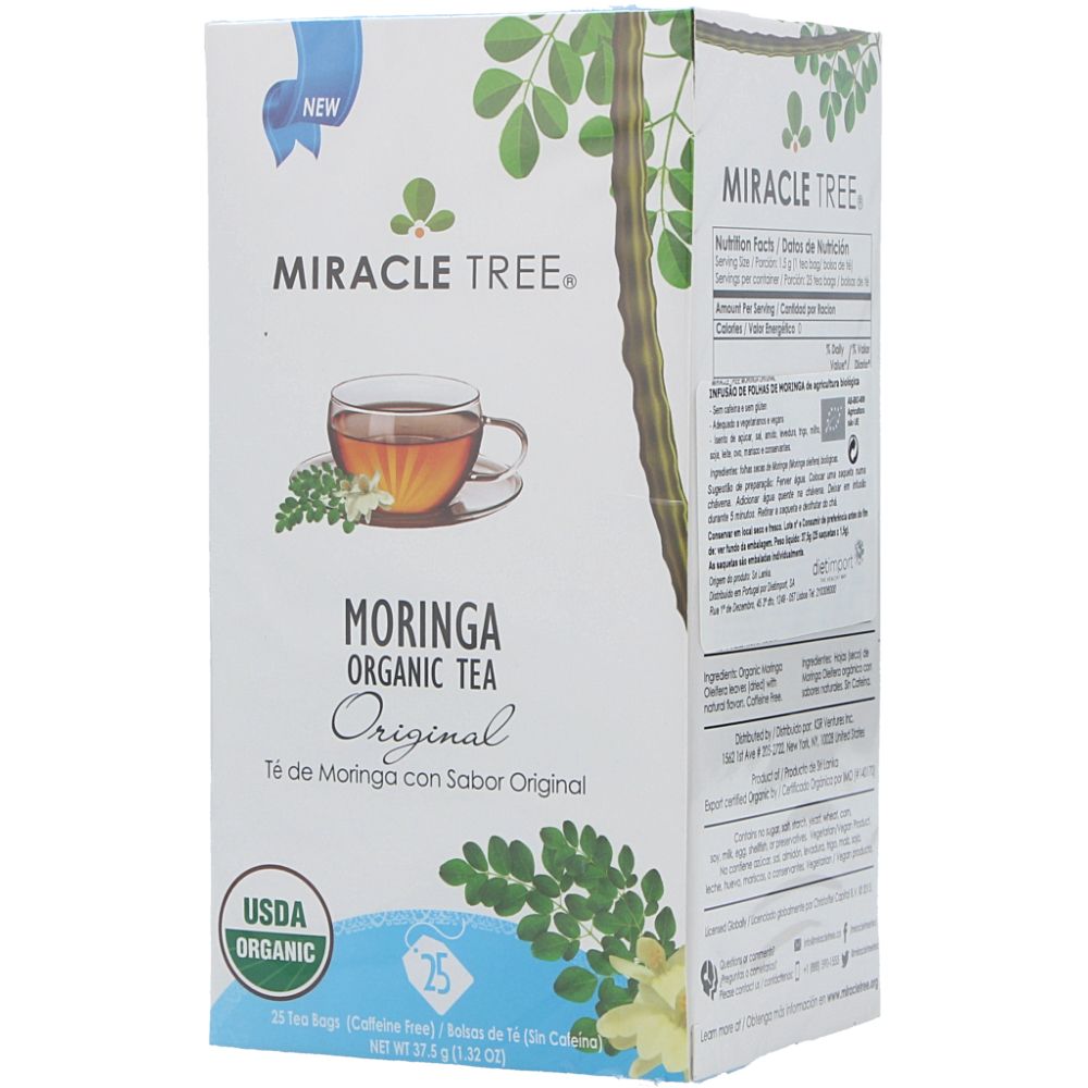  - Chá Miracle Tree Original Biológico 25 Saquetas = 42g (1)