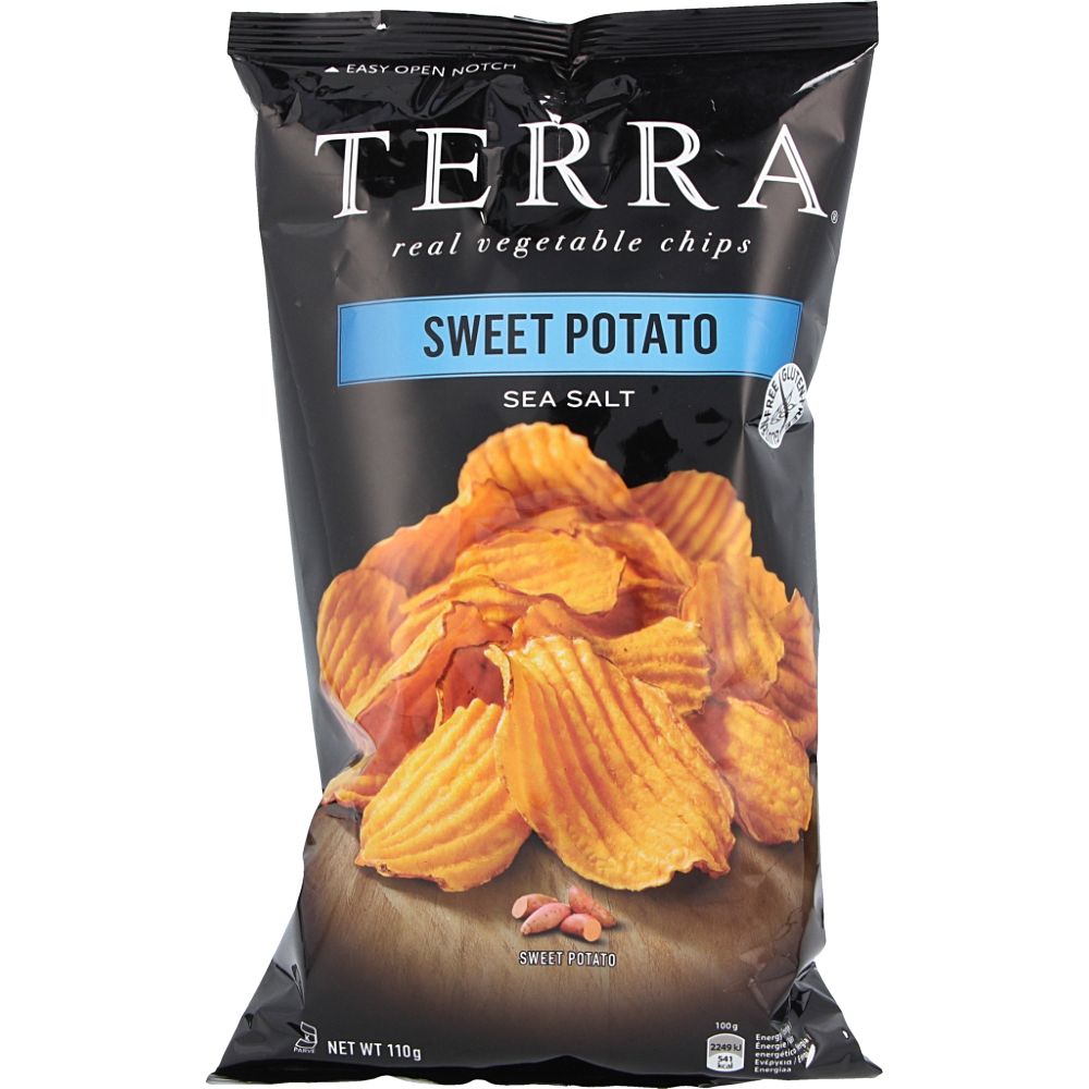  - Terra Sweet Potato Crisps Sea Salt 110g (1)