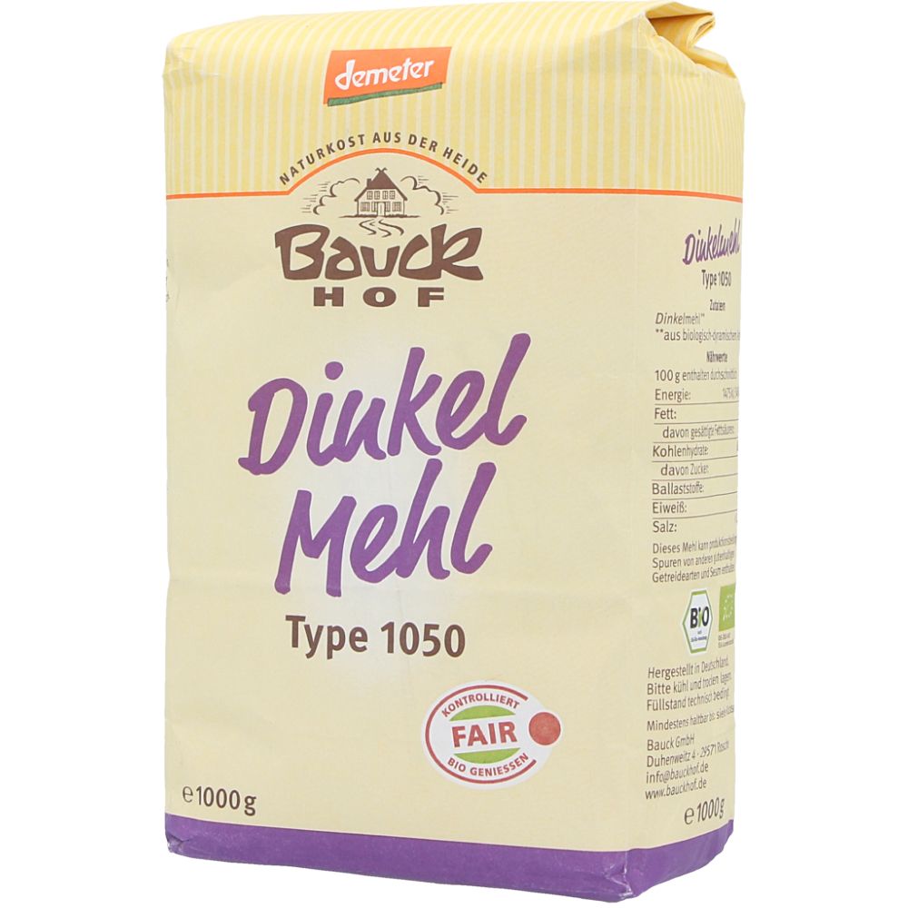 - Bauck Hof Organic Spelt Flour 1 Kg (1)