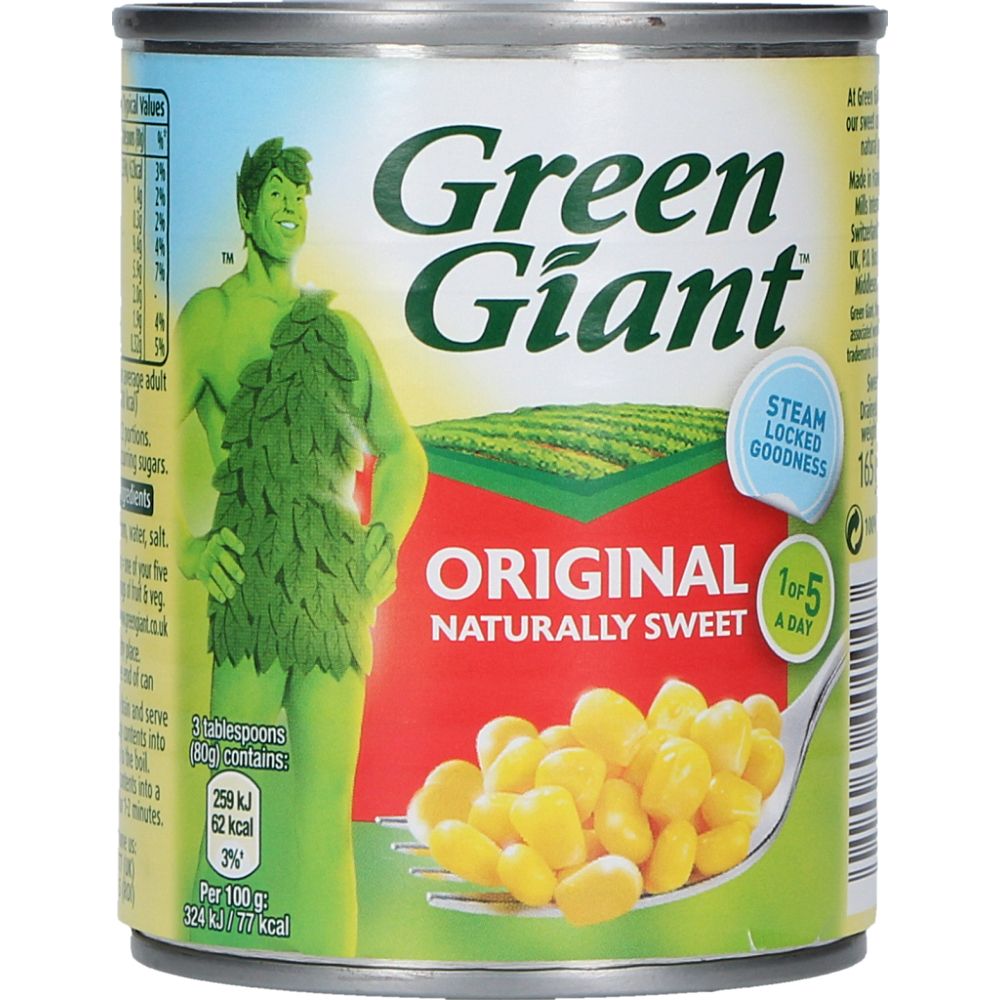  - Green Giant Tinned Sweet Corn 165g