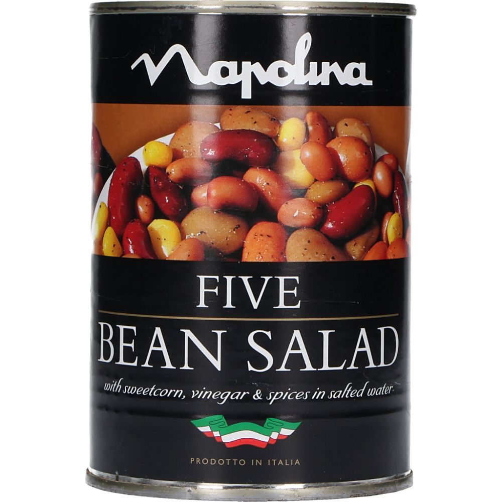  - Napolina 5 Beans Salad w/ Sweet Corn Tin 240g (1)