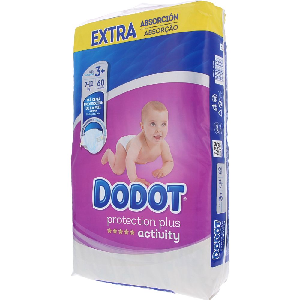  - Dodot Active Extra Nappies Size 3 7-11 Kg 60 pc (1)
