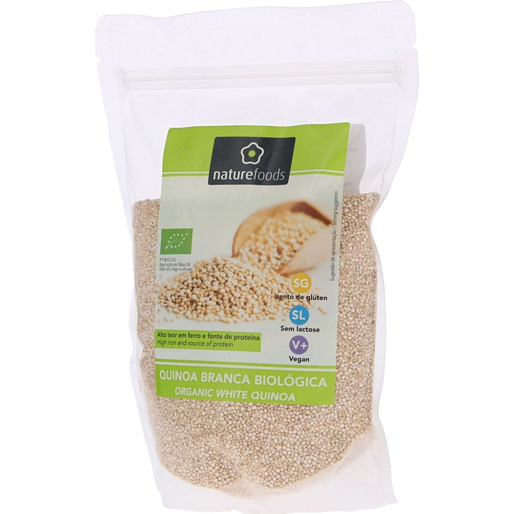  - Naturefoods Organic White Quinoa 500g (1)