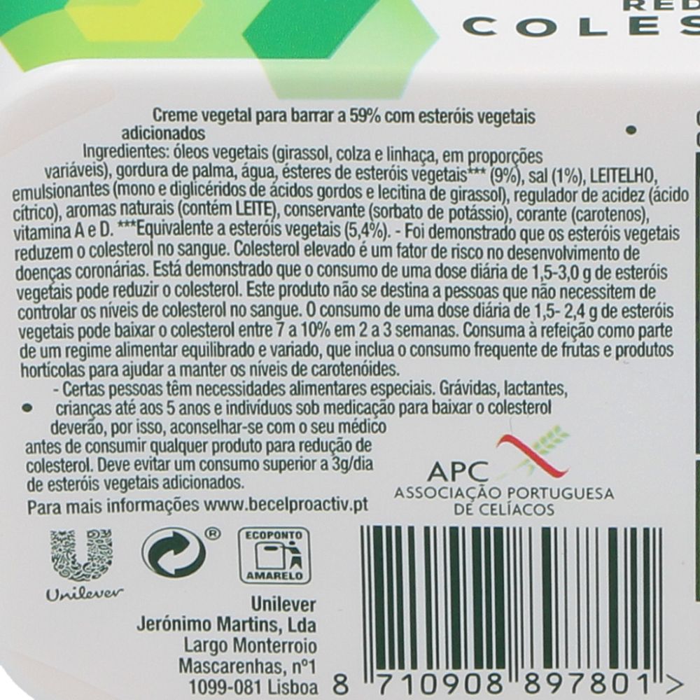  - Creme Becel Pro-Activ Sabor Manteiga 450g (3)