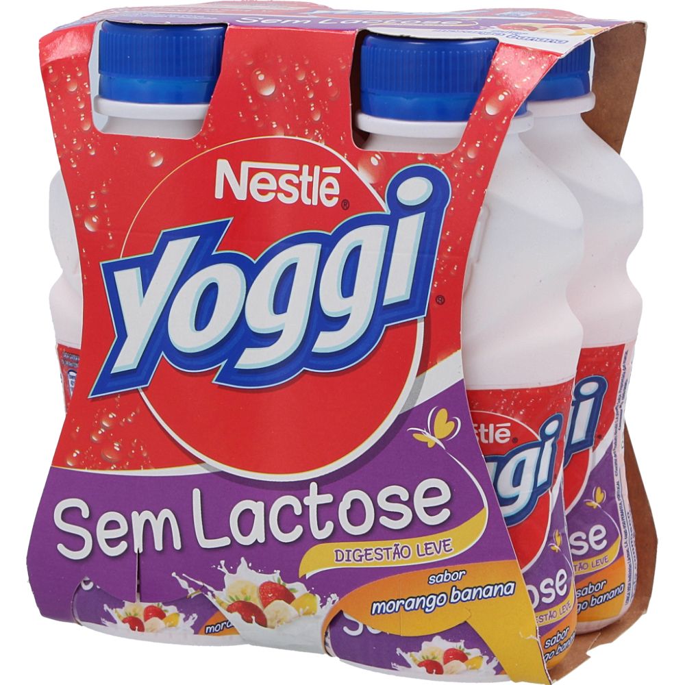  - Yoco Lactose Free Strawberry & Banana Yoghurt Drink 4 x 160g (1)