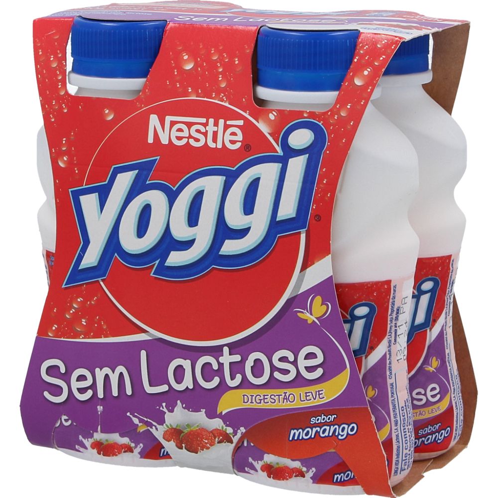  - Yoggi Lactose Free Strawberry Yoghurt Drink 4 x 160g (1)