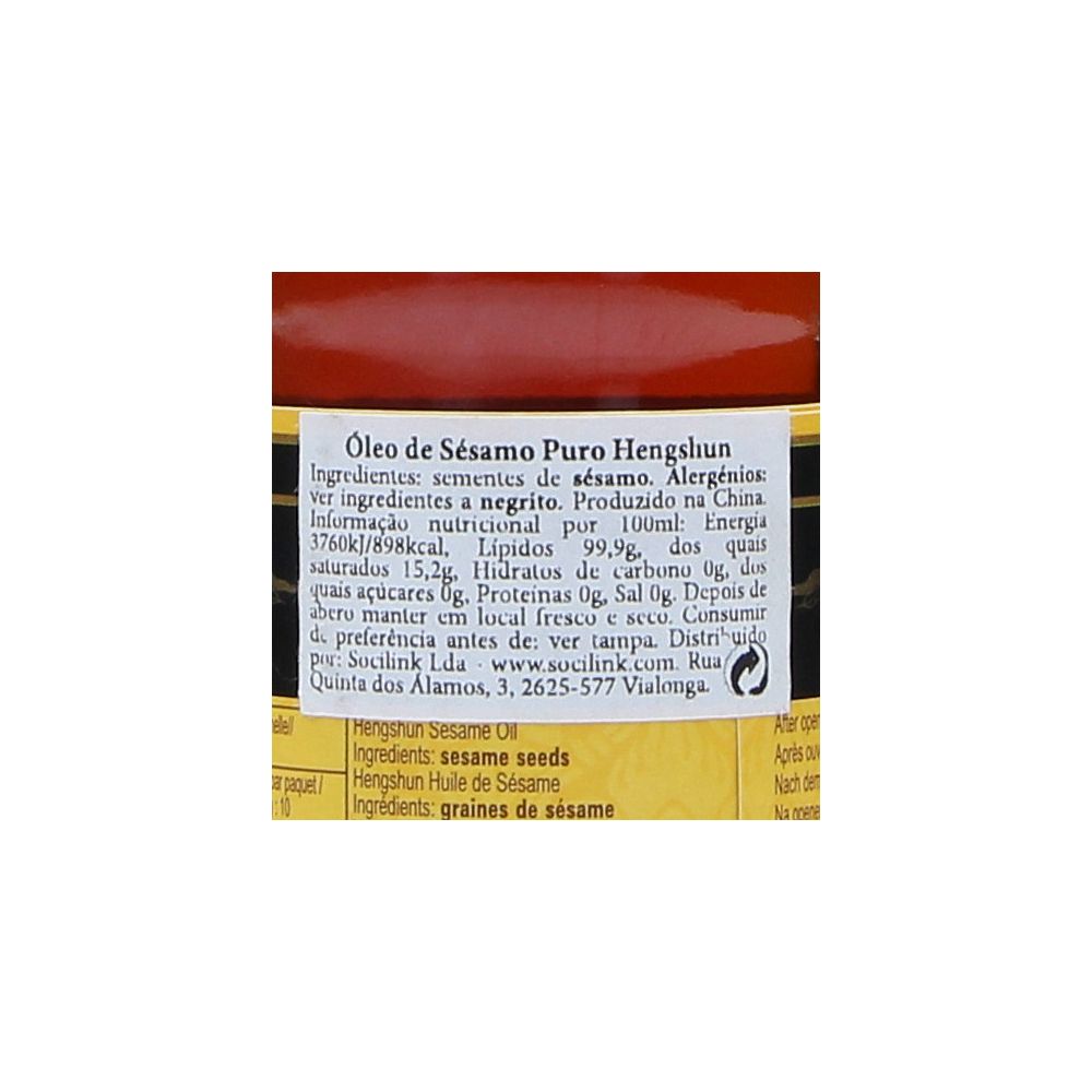  - Hengshun Pure Sesame Oil 150 ml (2)