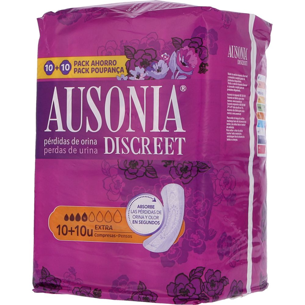  - Ausonia Discreet Extra Sanitary Towels 20 pc (1)