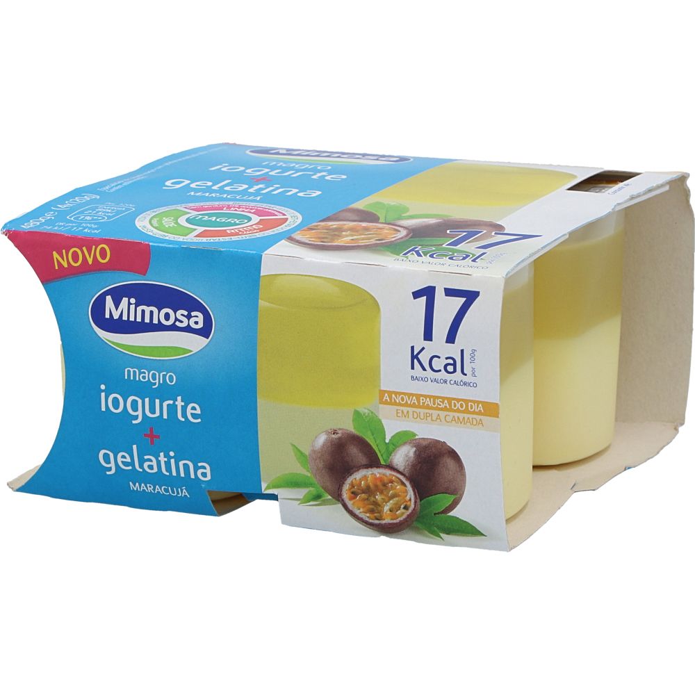  - Iogurte Magro Com Gelatina Maracujá Mimosa 4x120g (1)