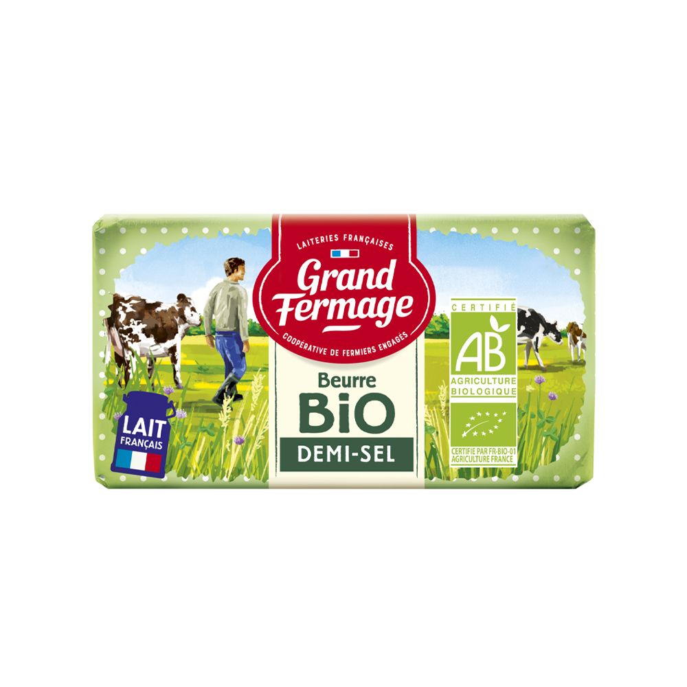  - Grand Fermage Organic Salted Butter 250g (1)