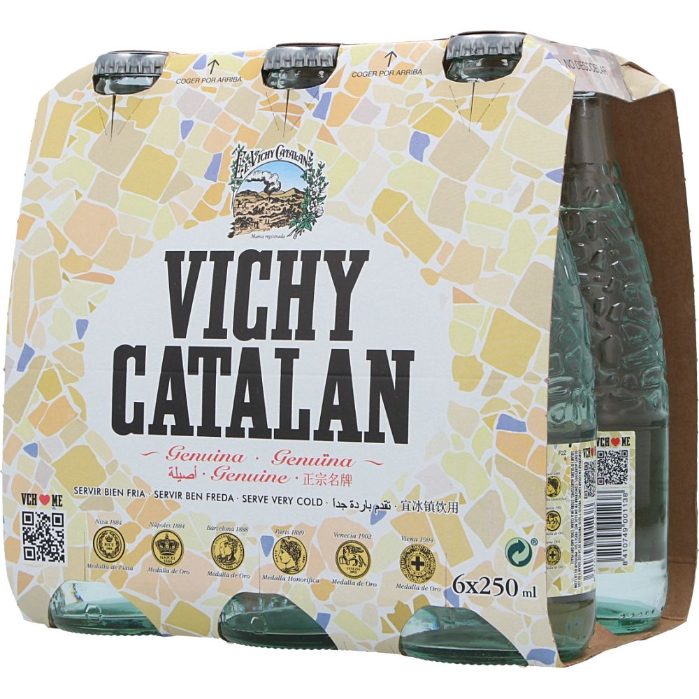  - Vichy Catalan Sparkling Mineral Water 6 x 25 cl (1)