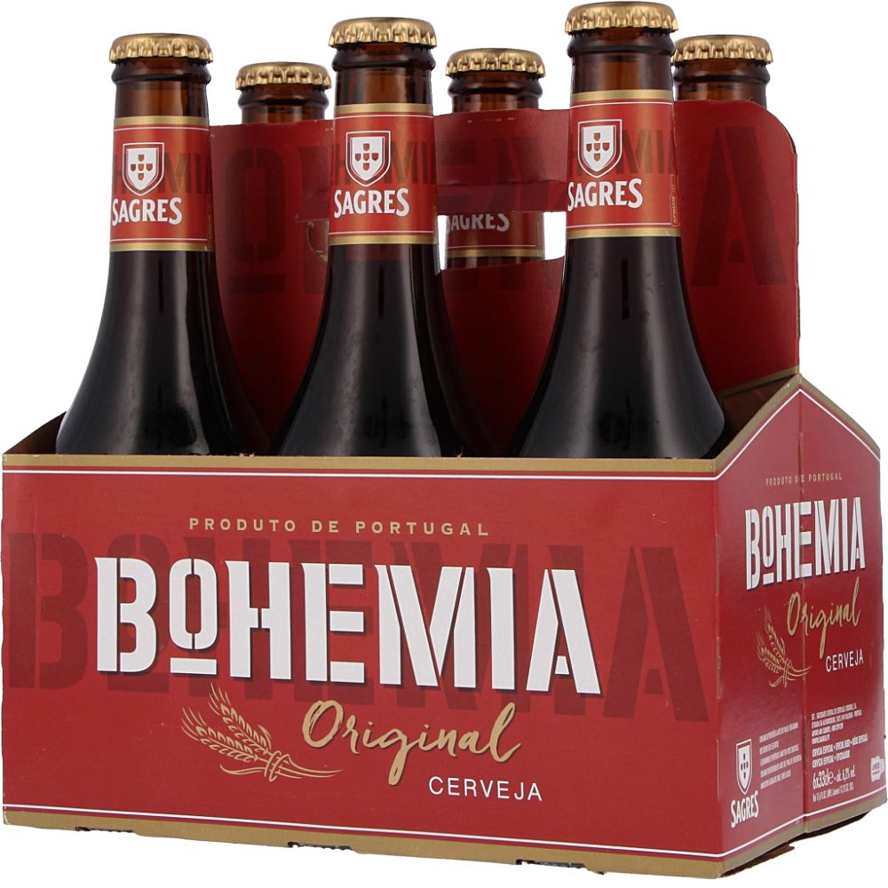 - Sagres Bohemia Original Beer 6 x 33 cl (1)