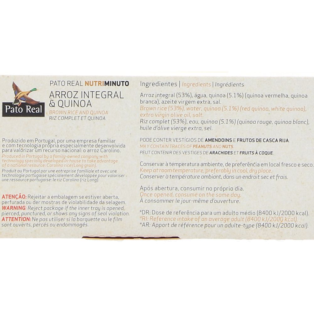  - Arroz Integral Quinoa Pato Real 250g (3)