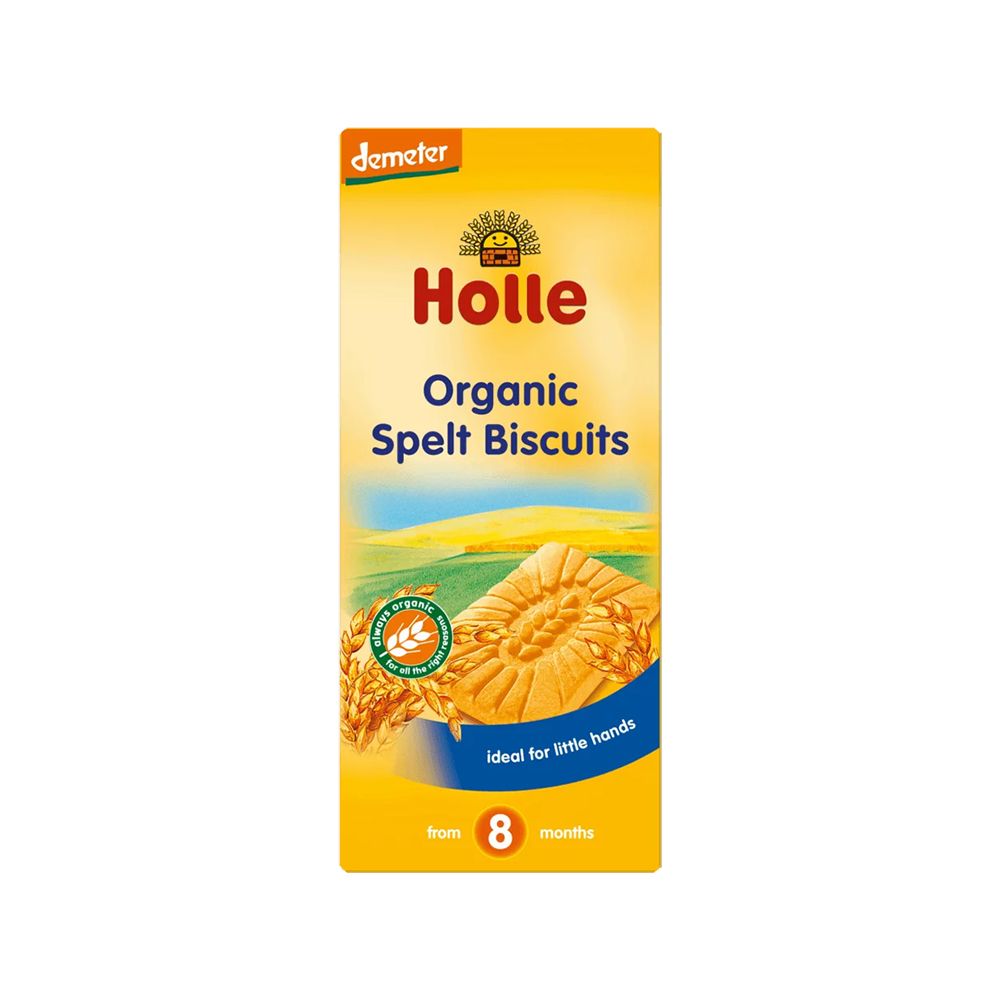  - Holle Organic Spelt Baby Biscuits 8 Months 150g (1)